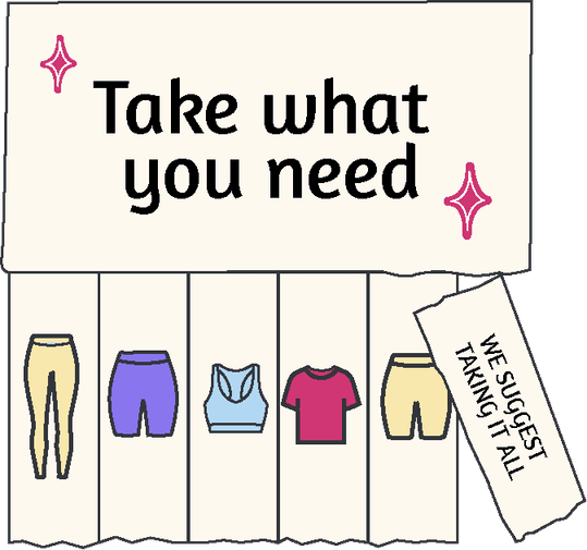 Take what you need. We suggest taking it all.